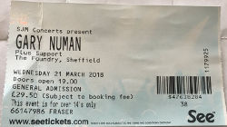 Sheffield Ticket